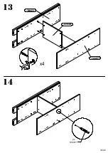 Preview for 14 page of Forte CLFV331 Assembling Instruction