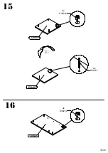 Preview for 15 page of Forte CLFV331 Assembling Instruction