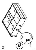 Preview for 23 page of Forte CLFV331 Assembling Instruction