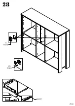 Preview for 28 page of Forte CLFV331 Assembling Instruction