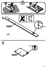 Preview for 8 page of Forte Clif CLFV721 Assembling Instruction