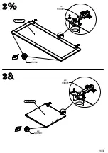 Preview for 28 page of Forte Clif CLFV721 Assembling Instruction