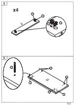 Preview for 6 page of Forte CLPV85 Assembling Instruction