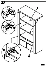 Preview for 22 page of Forte CLPV85 Assembling Instruction