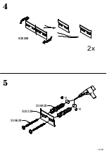 Предварительный просмотр 10 страницы Forte COMO COMB011 Assembling Instruction