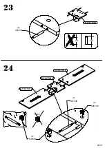 Preview for 24 page of Forte COMV623LB Assembling Instruction