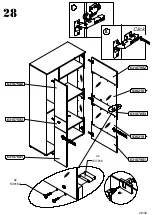 Preview for 28 page of Forte COMV623RB Assembling Instruction