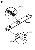 Preview for 7 page of Forte CXTL1122 Assembling Instruction