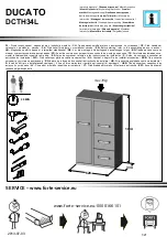 Preview for 1 page of Forte DUCATO DCTH34L Assembling Instruction