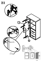 Preview for 18 page of Forte DUCATO DCTH34L Assembling Instruction