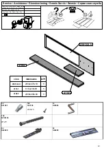 Preview for 4 page of Forte DURB11-C818 Assembling Instruction