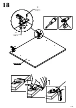 Preview for 22 page of Forte DURR811-C818 Assembling Instruction