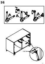 Preview for 16 page of Forte ENJK211 Assembling Instruction