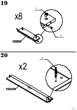 Preview for 18 page of Forte ENJK211 Assembling Instruction