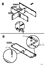 Preview for 10 page of Forte ENXK421 Assembling Instruction