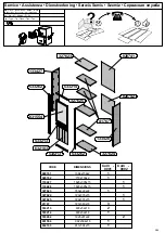 Preview for 2 page of Forte ERXV711L Assembling Instruction