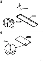 Preview for 6 page of Forte ERXV711L Assembling Instruction