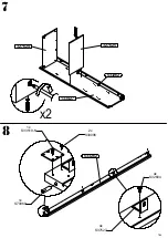 Preview for 7 page of Forte ERXV711L Assembling Instruction