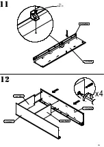 Preview for 9 page of Forte ERXV711L Assembling Instruction