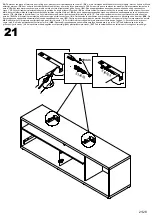 Preview for 21 page of Forte ETHT131R Assembling Instruction