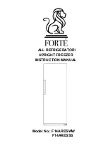 Forte F14ARESSS Instruction Manual preview