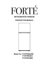 Forte F15TFRESBB Instruction Manual preview