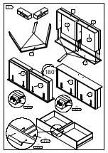 Preview for 3 page of Forte FADO FDOT12 Assembly Instructions Manual