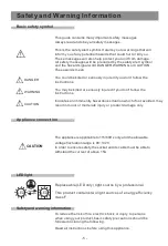 Предварительный просмотр 7 страницы Forte FFD18ESC250SS Instruction Manual