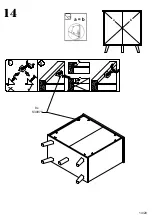 Preview for 14 page of Forte FINVNKK212 Assembling Instruction