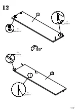 Preview for 13 page of Forte FOXD011 Assembling Instruction