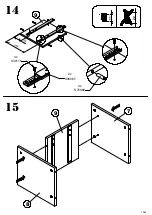 Preview for 15 page of Forte GNTS521 Assembling Instruction