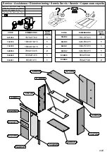 Preview for 4 page of Forte GRGM04R-002 Assembling Instruction