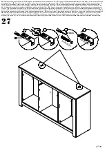 Preview for 27 page of Forte Havanna HVNK232 Assembling Instruction