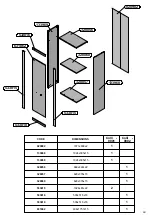 Preview for 2 page of Forte HAVANNA HVNS718L Assembling Instruction