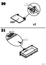 Preview for 20 page of Forte HEYK221 Assembling Instruction