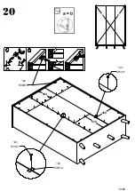 Preview for 18 page of Forte Hoyvik FINVNKS831 Assembling Instruction