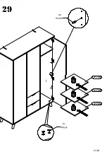 Preview for 27 page of Forte Hoyvik FINVNKS831 Assembling Instruction