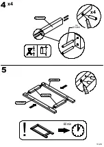 Preview for 11 page of Forte Hoyvik HVKK211 Assembling Instruction