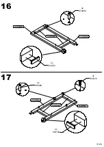 Preview for 17 page of Forte Hoyvik HVKK211 Assembling Instruction