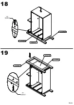 Preview for 18 page of Forte Hoyvik HVKK211 Assembling Instruction