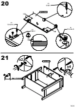 Preview for 19 page of Forte Hoyvik HVKK211 Assembling Instruction