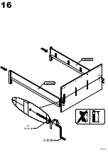 Preview for 17 page of Forte Hoyvik HVKL2162 Assembling Instruction