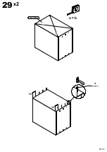 Preview for 27 page of Forte Hoyvik HVKL2162 Assembling Instruction