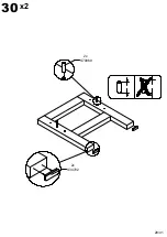 Preview for 28 page of Forte Hoyvik HVKL2162 Assembling Instruction