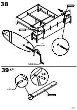 Preview for 34 page of Forte Hoyvik HVKL2162 Assembling Instruction