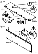 Preview for 10 page of Forte Hoyvik HVKS953 Assembling Instruction