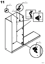 Preview for 12 page of Forte Hoyvik HVKS953 Assembling Instruction