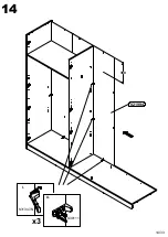 Preview for 14 page of Forte Hoyvik HVKS953 Assembling Instruction