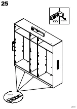 Preview for 23 page of Forte Hoyvik HVKS953 Assembling Instruction