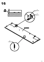 Preview for 17 page of Forte HRKK221 Assembling Instruction